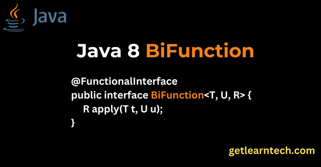 Java BiFunction