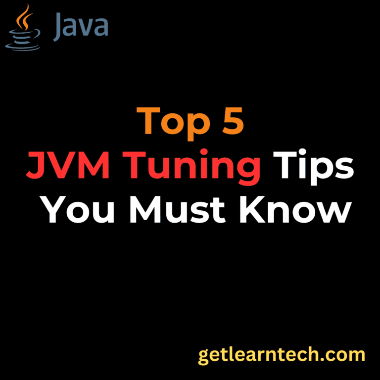 Top 5 JVM Tuning Tips