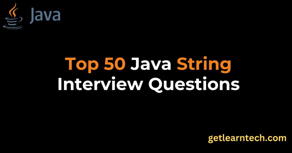 Java String Interview Questions