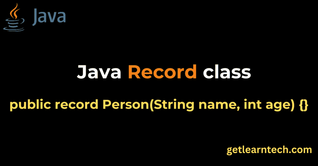 Java Record